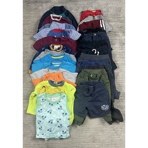 Lot of 27 Boys Clothes 18 24 months 2T Disney Wonder Nation Gap Carters etc+
